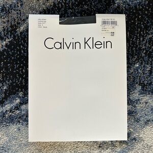 Calvin Klein Black Sheer Tights